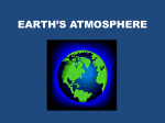 EARTH`S ATMOSPHERE