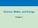 Science, Matter, and Energy