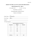 FLUID MECHANICS Q3 Solutions