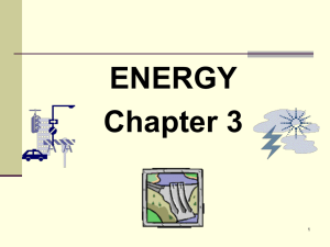 ENERGY - Chapter 3