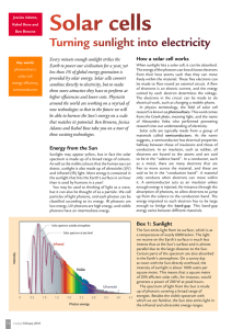 Solar cells