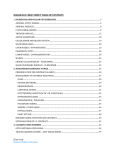 radiology cheat sheet table of contents