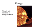 Lecture 9: Energy