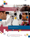 university eye center - SUNY College of Optometry