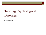 Prevalence of Psychological Disorders in U.S.