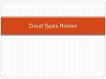 Cloud Types review