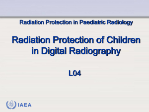 radiation protection in diagnostic radiology - RPOP