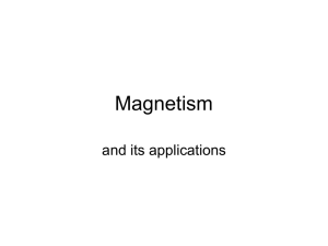 Magnetism and Alternating Current
