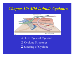 Chapter 10: Mid-latitude Cyclones