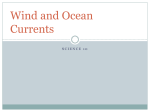 13.6 Wind and Ocean Currents