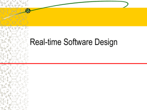 Real-time Software Design