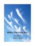 What`s That in the Sky?