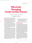 Effectively Managing Ocular Surface Disease