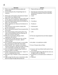 practice MSP questions MSP Science Review Questions