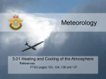 5.01 Heating and Cooling of the Atmosphere