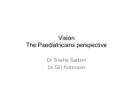 Visual Impairment The paediatricians perspective