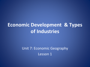 Economic Development