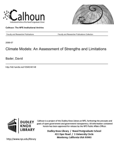 Climate Models: An Assessment of Strengths and Limitations