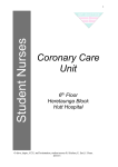 Coronary Care Uni - Hutt Valley District Health Board
