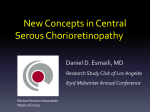 New Concepts in Central Serous Chorioretinopathy