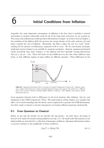 Initial Conditions from Inflation