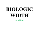 biologic width - WordPress.com