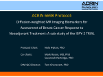ACRIN 6698 Study Overview