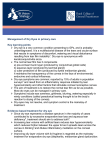 Management of dry eyes in primary care