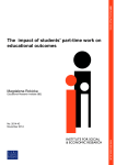 The impact of students` part-time work on educational outcomes