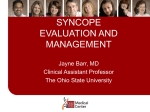 syncope evaluation and management
