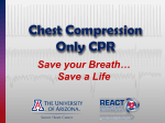 Chest Compression Only - CPR