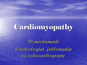 Cardiomyopathy