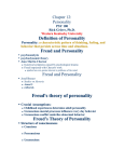 Freud`s theory of personality