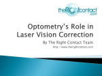 Optometry*s Role in Laser Vision Correction