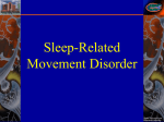Sleep Related Bruxism - Department of Neurology