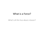 What is a Force?