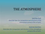 The Early Atmosphere - Leon County Schools