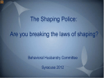 BHC The Shaping Police
