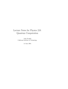 Topological quantum computation