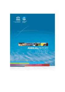 Intergovernmental Oceanographic Commission of UNESCO: annual