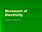 Movement of Electricity