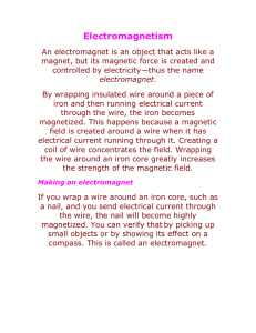 How electromagnetism works