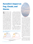 Kuroshio`s Impact on Fog, Clouds, and Storms