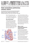 Total anomalous pulmonary venous return