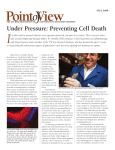 Under Pressure: Preventing Cell Death