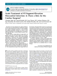 Acute Treatment of ST-Segment-Elevation Myocardial