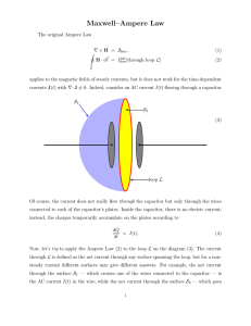 Maxwell–Ampere Law