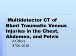 Multidetector CT of Blunt Traumatic Venous Injuries in the