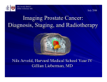 Prostate Cancer: Imaging for Radiotherapy