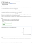 HW #8: Chapter 9--Momentum